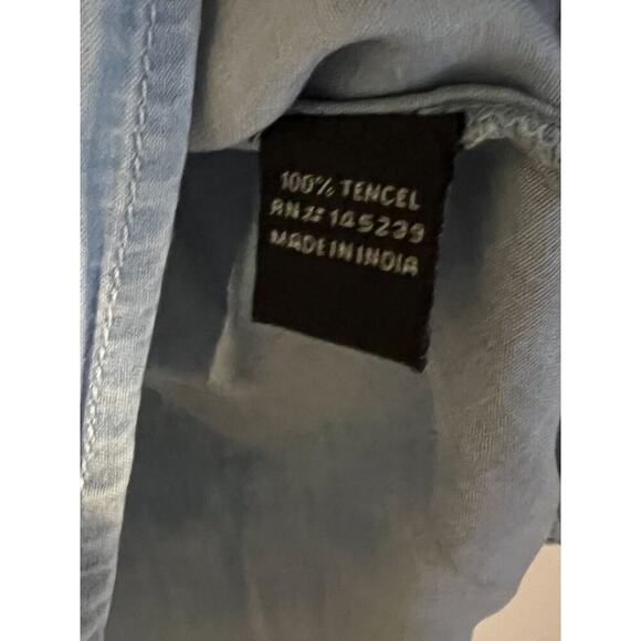 Style Envy Chambray Top Women's Size Medium Excellent very gently used condition - Picture 4 of 8